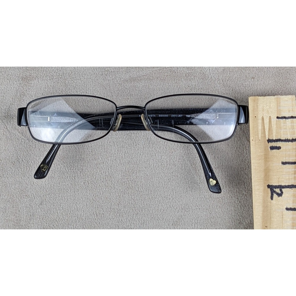 Bebe Fashionista BB5050 Jet Eyeglasses Frames Womens